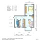 2-Raum-Wohnung mit Balkon rechte Seite - 50,70 m²
