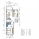 3-Raum-Wohnung 2. OG - 53,44 m²